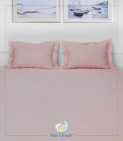 Camellia Collection King Size Bedsheet | Pink