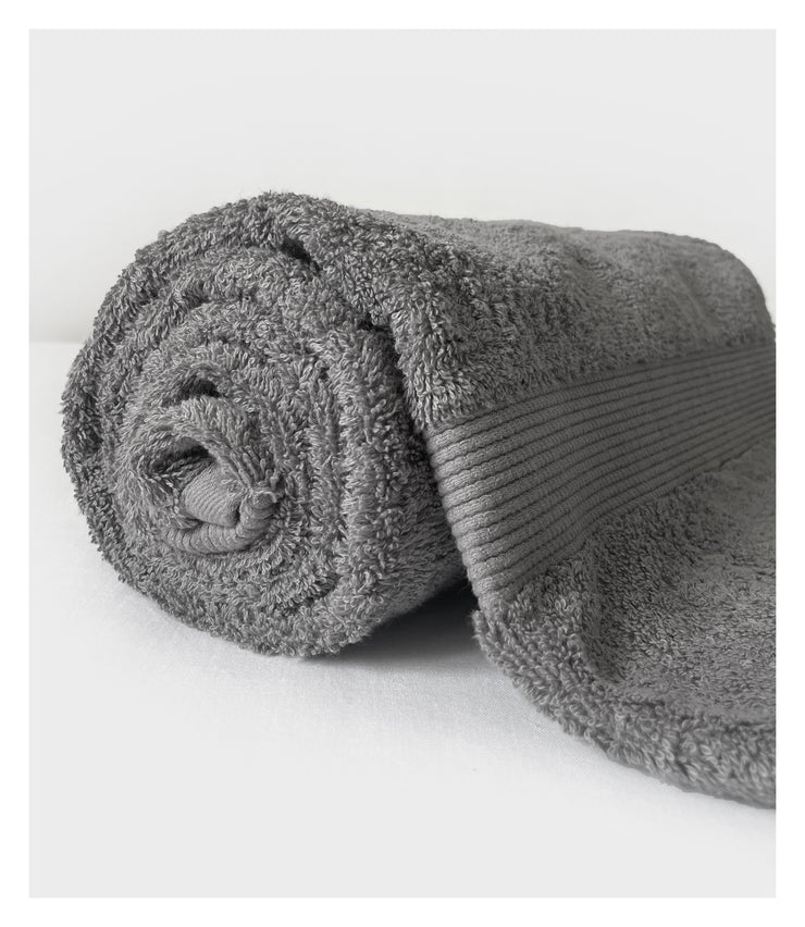 Dark grey bath online towels