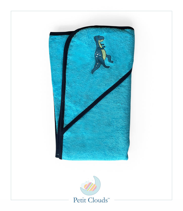 Tommy's Dino's Hooded Towel