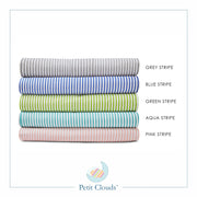 Aqua Stripe Bedsheet