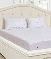 Black & White Polka Dots Bedsheet