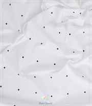 Black & White Polka Dots Bedsheet