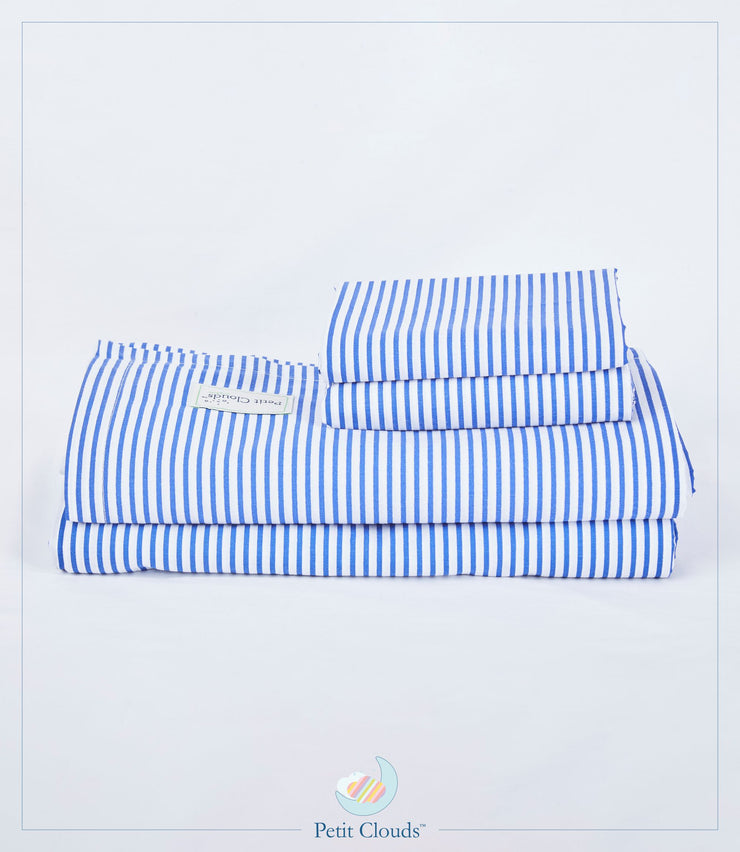 Blue Stripe Bedsheet