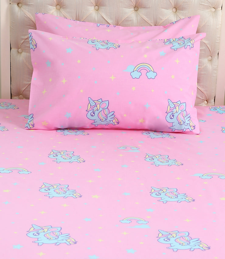 Ella the unicorn Bedsheet