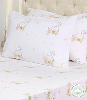 Faith The Swan Bedsheet