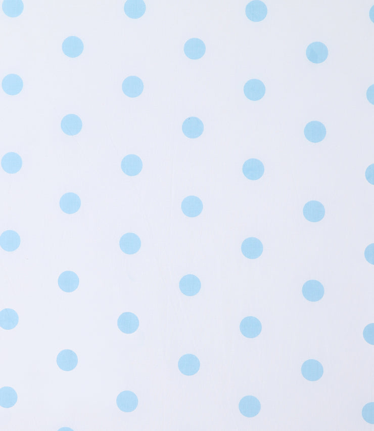 French Blue Polka Bedsheet