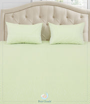 Green Stripe Bedsheet