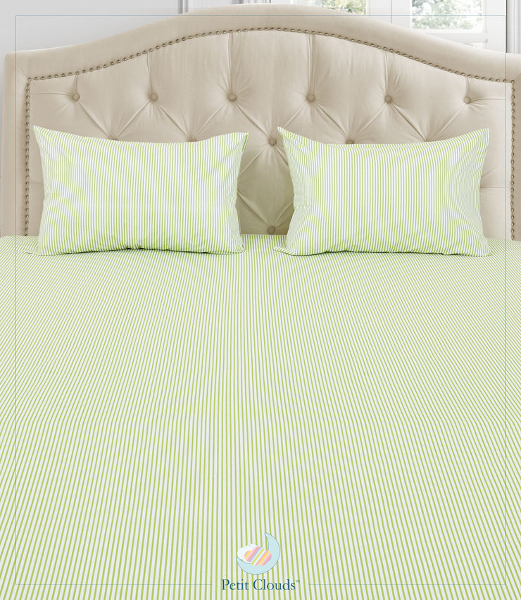 Green Stripe Bedsheet