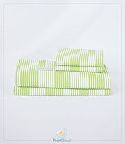 Green Stripe Bedsheet