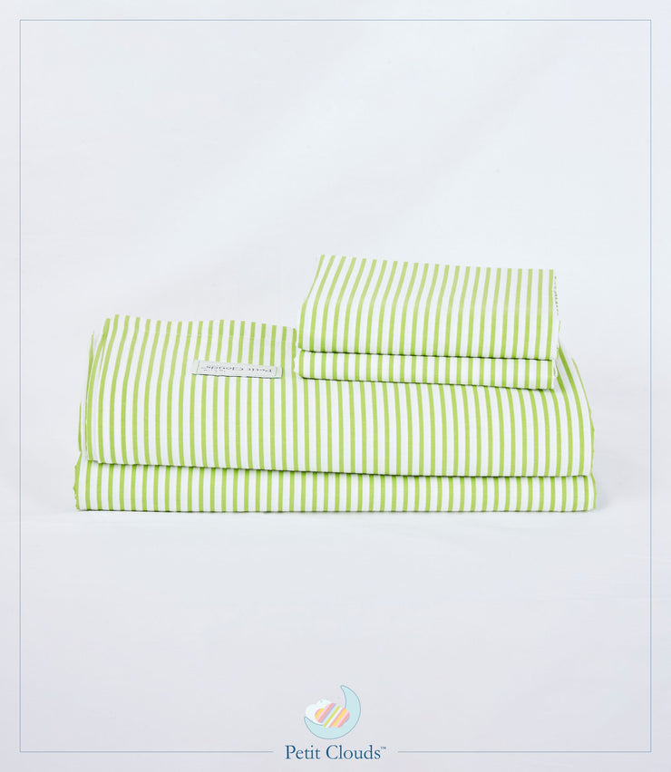 Green Stripe Bedsheet