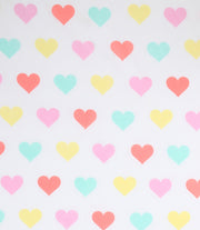 Hearts Of Colour Bedsheet