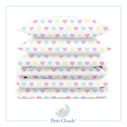 Hearts Of Colour Bedsheet