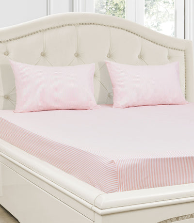 Pink Stripe Bedsheet