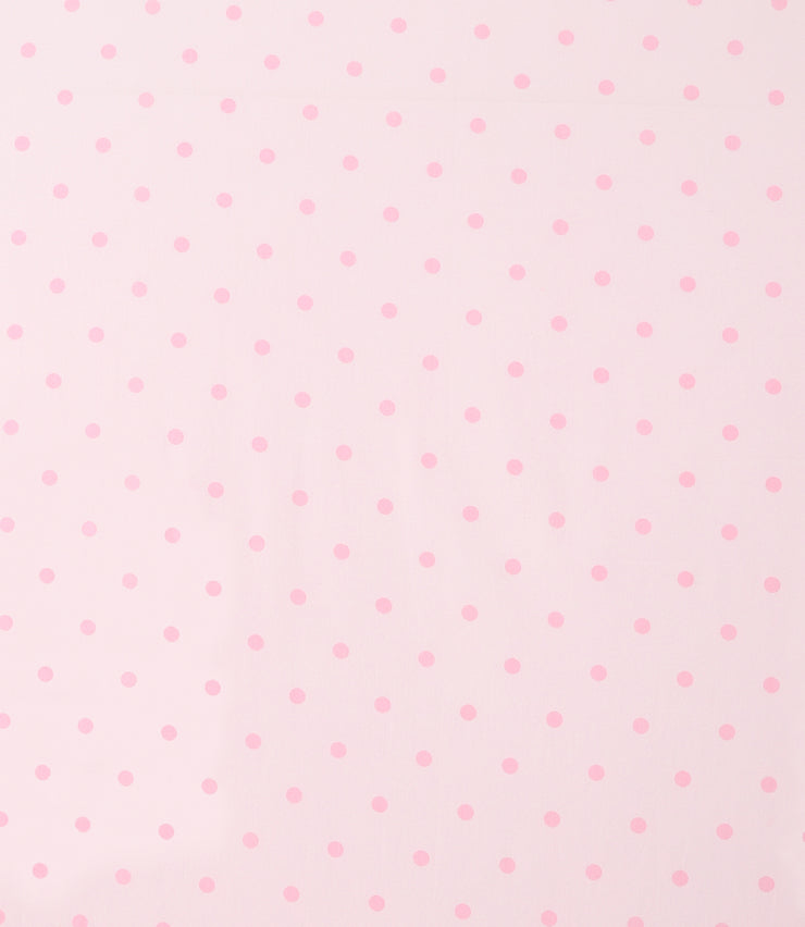 Pretty Pink Polka Bedsheet