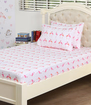 Rose’ Flamingo Bedsheet