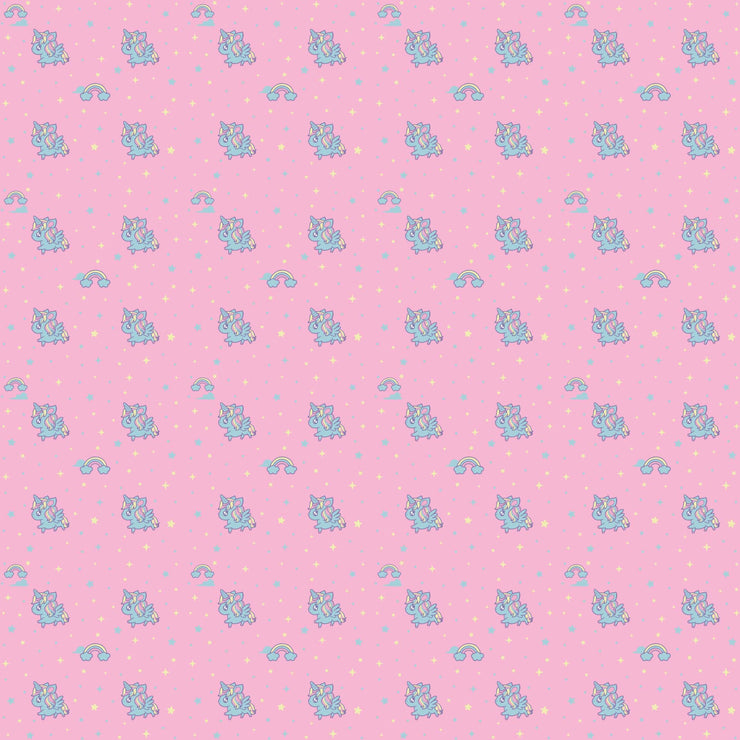 Ella The Unicorn - 100% Pure Organic Cotton Cot Sheet
