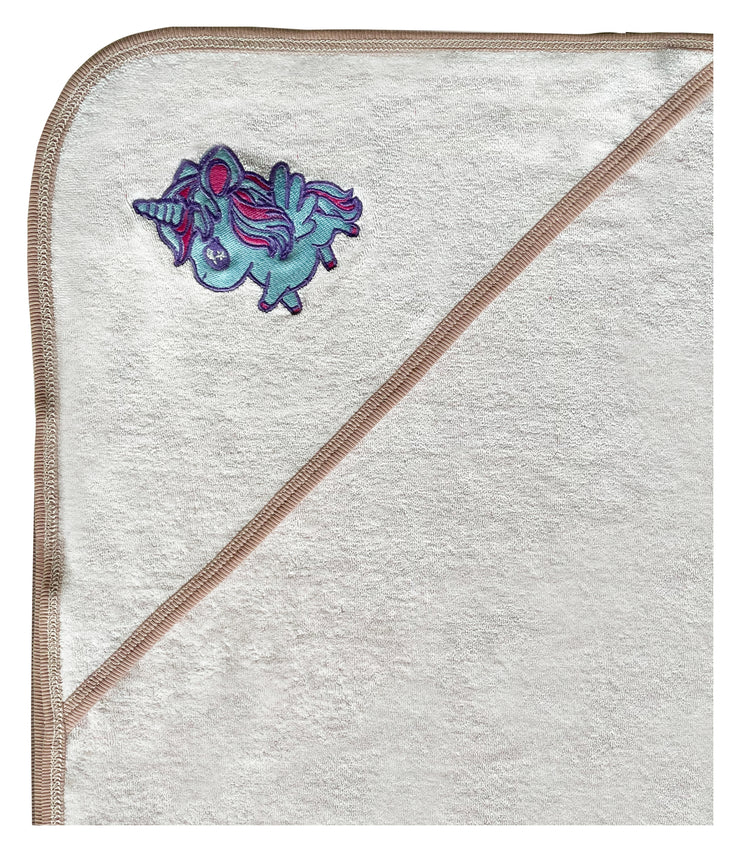Ella the Unicorn Hooded Towel