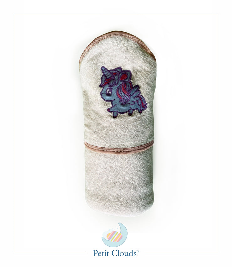 Ella the Unicorn Hooded Towel