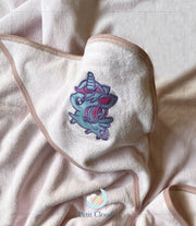 Ella the Unicorn Hooded Towel