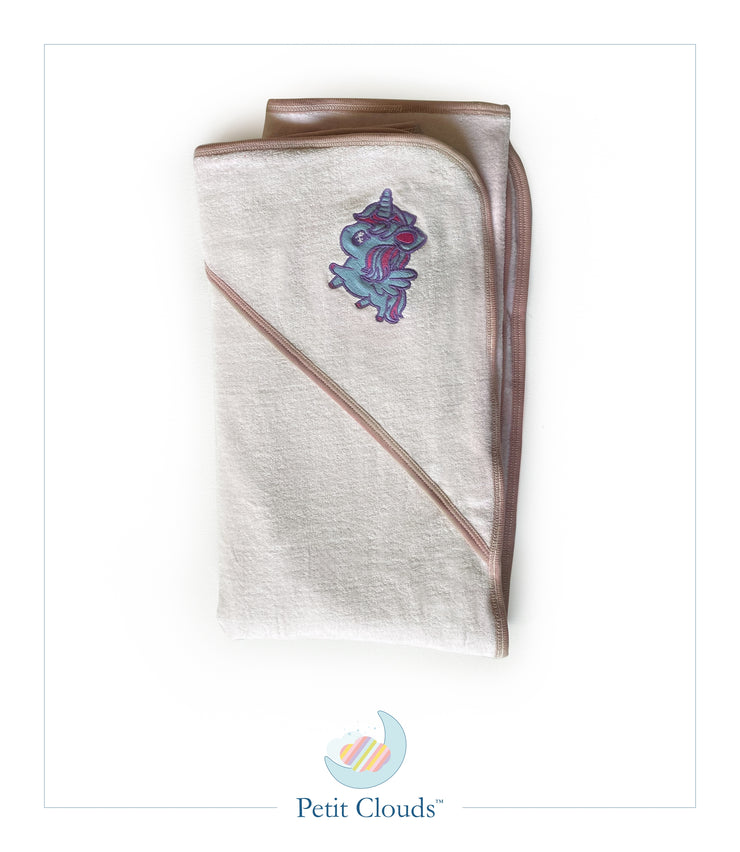 Ella the Unicorn Hooded Towel