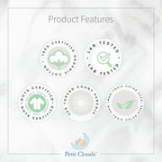 Faith the Swan - 100% Pure Organic Cotton Cot Sheet