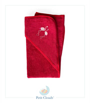 Rose Flamingo Hooded Towel