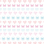 Garden Butterfly- 100% Cotton Percale Cot Sheet