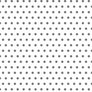 Grey Polka - 100% Pure Organic Cotton Cot Sheet