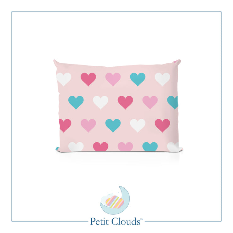 Hearts Of Colour Pillow & Bolster Set