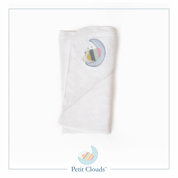 Petit Clouds - Monogram Hooded Towel