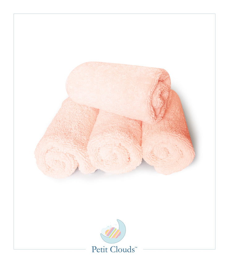 Face Towel - Blush Pink (4 pack set)