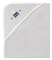 Freddy The Teddy -  Baby Blue Hooded Towel