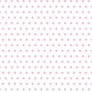 Pink Polka - 100% Pure Organic Cotton Cot Sheet