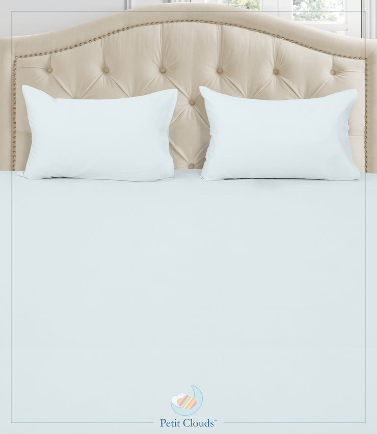 Powder Blue King Size Bedsheet