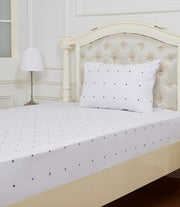 Black & White Polka Dots Bedsheet