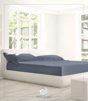 Steel Blue Bedsheet