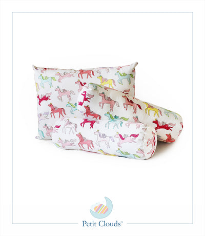 Unicorn Dreams Pillow & Bolster Set