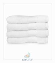 Face Towel - Ivory (4 pack set)